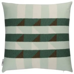 Røros Tweed Kvam cushion, 50 x 50 cm, green