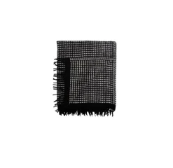 Røros Tweed Lofoten throw, 210 x 150 cm, grey