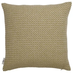 Røros Tweed Mello cushion, 50 x 50 cm, leaf green