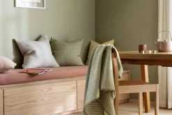 Røros Tweed Mello cushion, 50 x 50 cm, warm grey