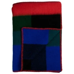 Røros Tweed Mikkel  throw, 135 x 200 cm, dark