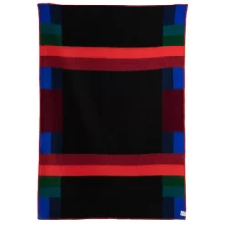 Røros Tweed Mikkel  throw, 135 x 200 cm, dark