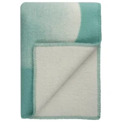 Røros Tweed Moon throw, 135 x 200 cm, tranquille green