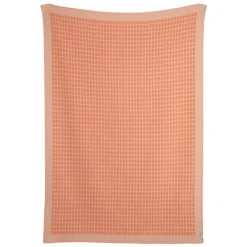 Røros Tweed Palette throw, 135 x 200 cm, coral