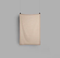 Røros Tweed Palette throw, 135 x 200 cm, clay
