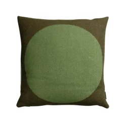 Røros Tweed Åsmund Bold cushion, 50 x 50 cm, pink - green