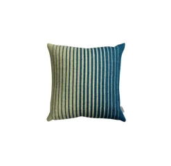 Røros Tweed Åsmund Gradient cushion, 50 x 50 cm, yellow - blue