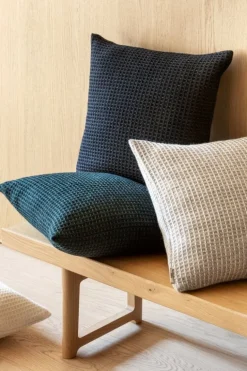 Røros Tweed Vega cushion, 50 x 50 cm, dark green