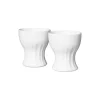 Rörstrand Pli Blanc egg cup 4 cl, 2 pcs
