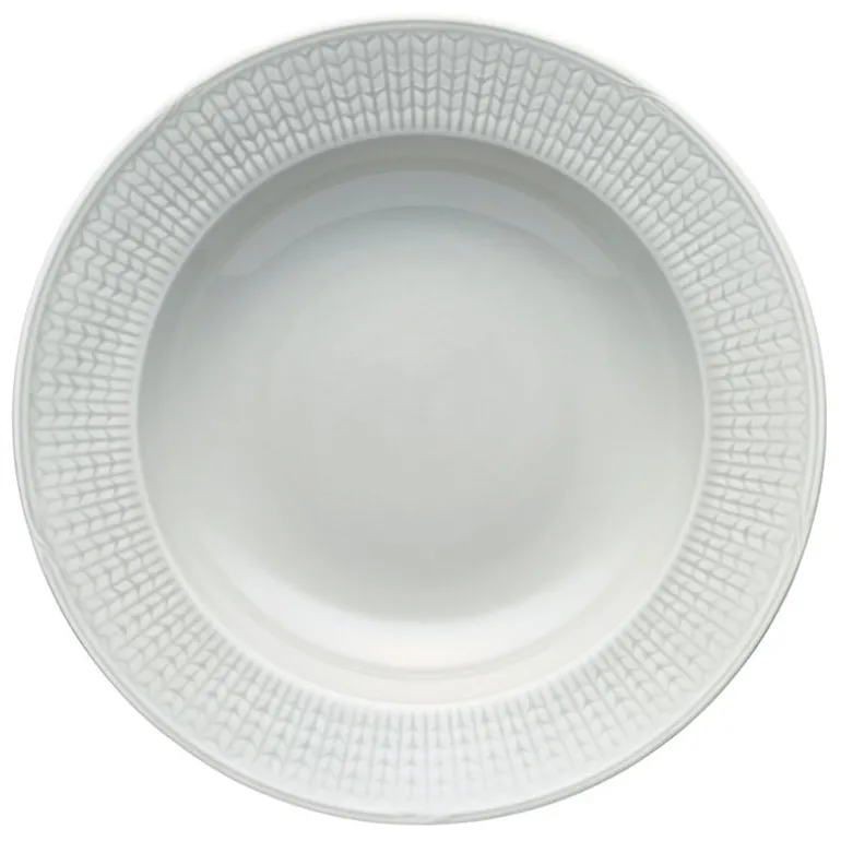 Rörstrand Swedish Grace deep plate 25 cm, Mist