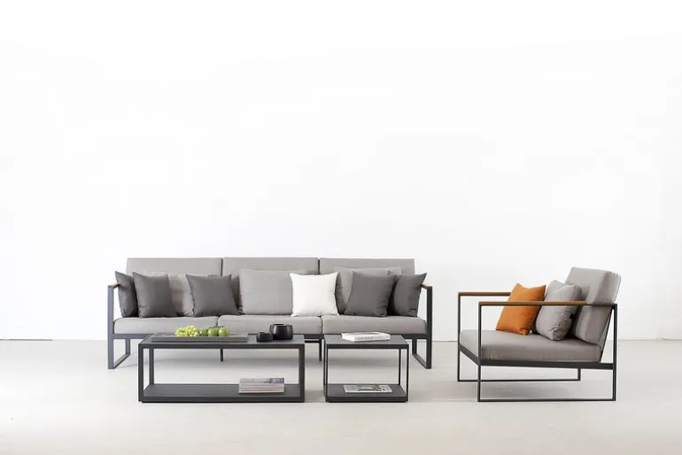 Röshults Garden Easy sofa, 3-seater