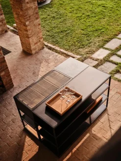 Röshults Module charcoal grill X, 100 cm, anthracite