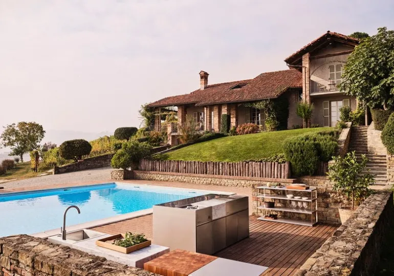 Röshults Module charcoal grill X, 100 cm, stainless steel