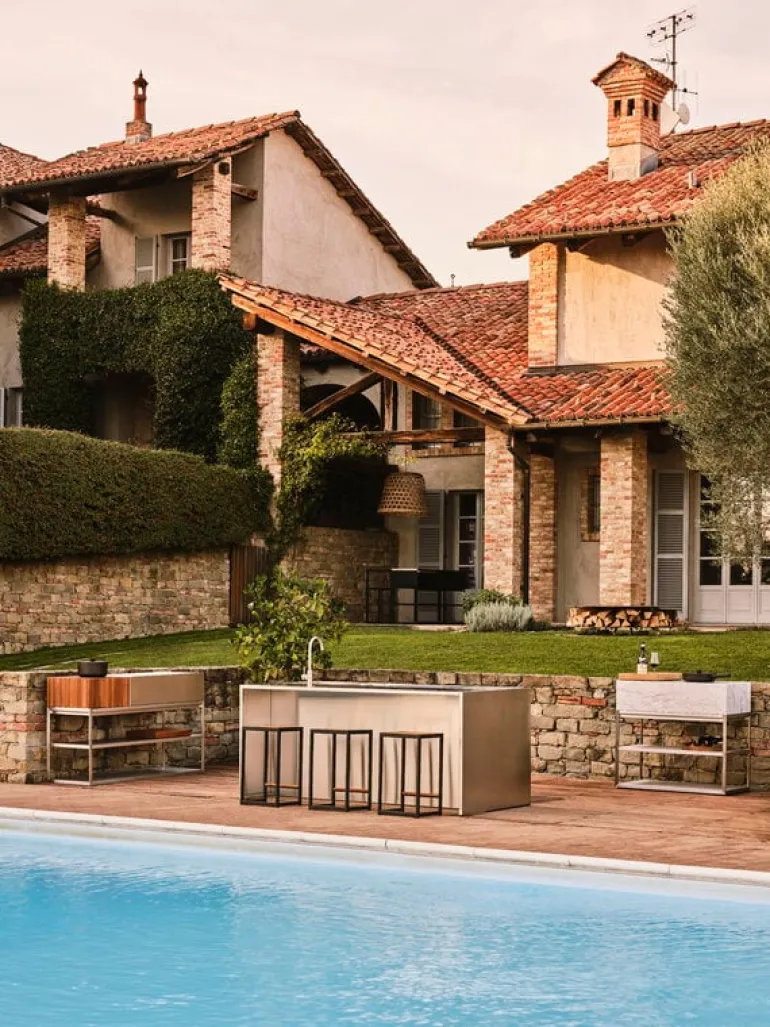 Röshults Module Marble countertop, 100 cm, white Carrara