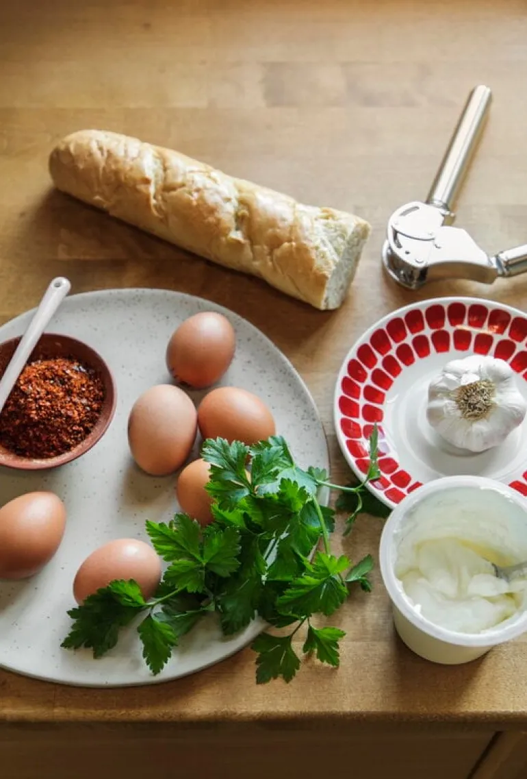 Rösle Garlic press, 20 cm, steel
