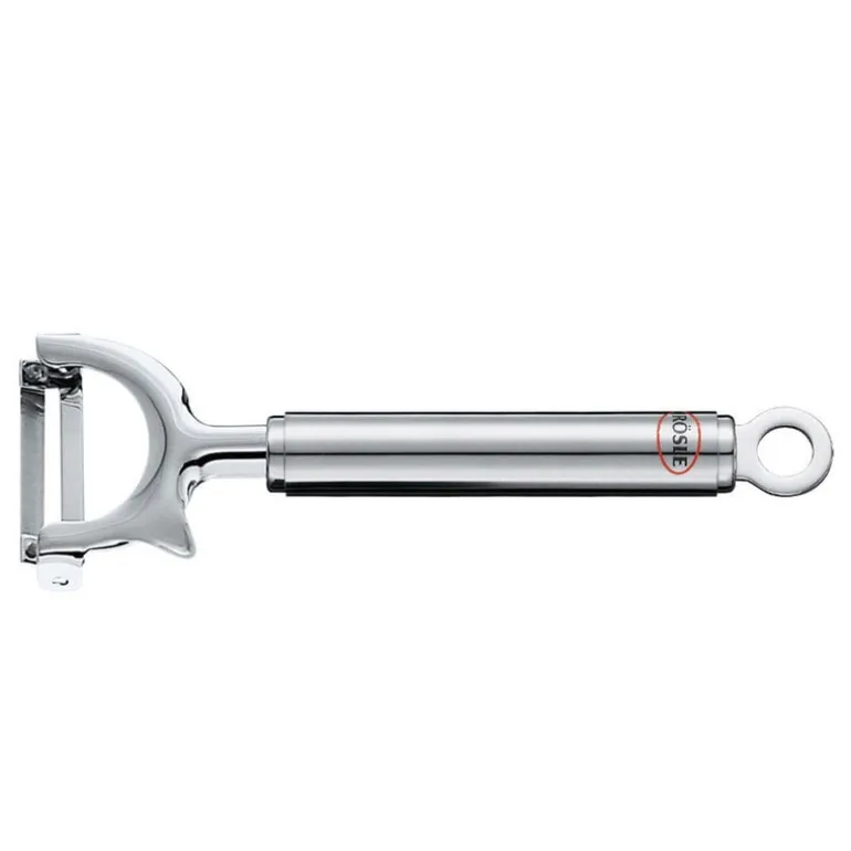 Rösle Vegetable peeler vertical, 17 x 5.5 cm, steel