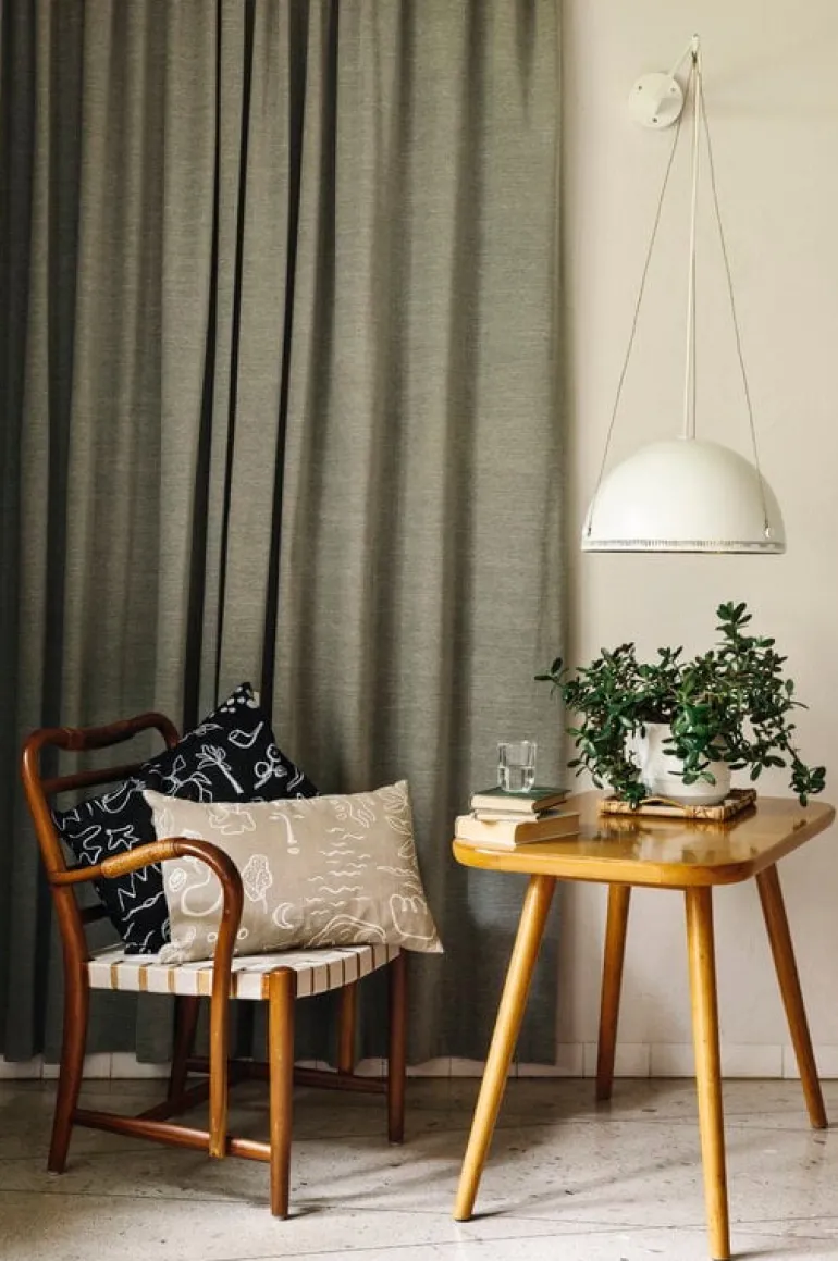 Saana ja Olli Onnenmaa cushion cover, 40 x 60 cm, black - white