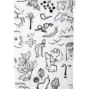 Saana ja Olli Onnenmaa tea towel/placemat, white