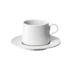 Sabato Coffee cup and saucer, 200 ml, ivory