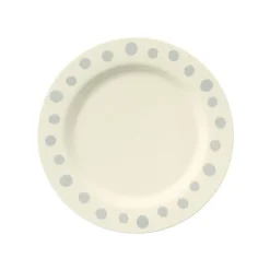 Sabato Plate, 21 cm, Luna - grey