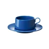 Sabato Teacup and saucer, 230 ml, blue