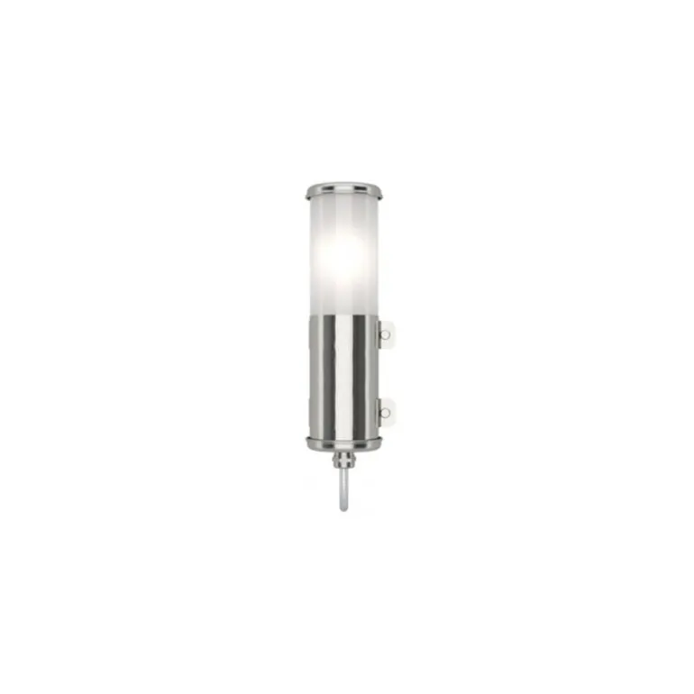 Sammode Bendz wall lamp, stainless steel