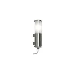 Sammode Bendz wall lamp, stainless steel