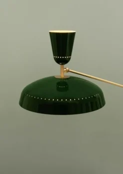 Sammode G1 wall lamp, british green
