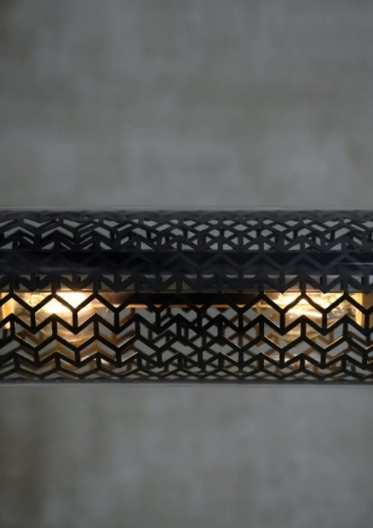 Sammode Monceau wall/ceiling lamp, coal - petrol