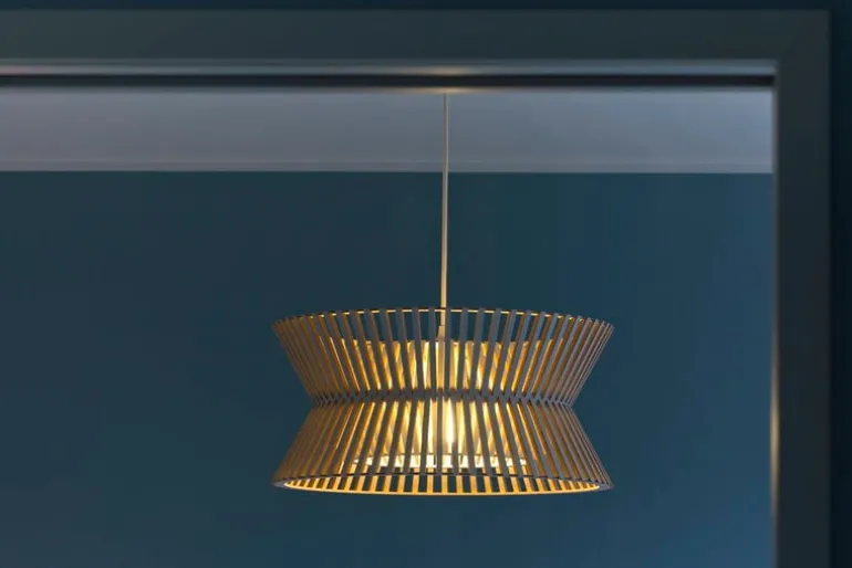 Secto Design Kontro 6000 pendant, white