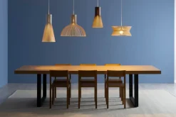 Secto Design Kontro 6000 pendant, birch