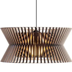 Secto Design Kontro 6000 pendant, black