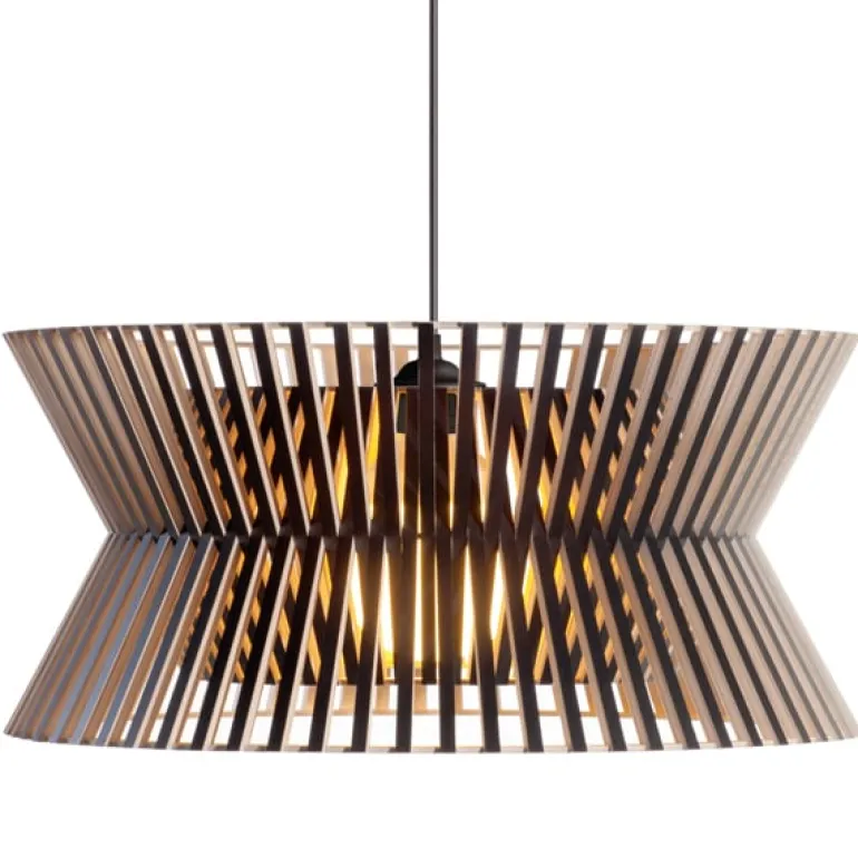 Secto Design Kontro 6000 pendant, black