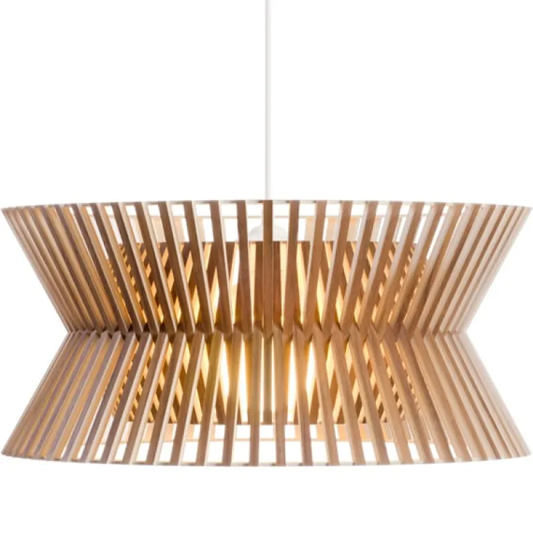 Secto Design Kontro 6000 pendant, walnut