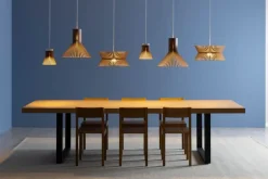 Secto Design Kontro 6000 pendant, walnut
