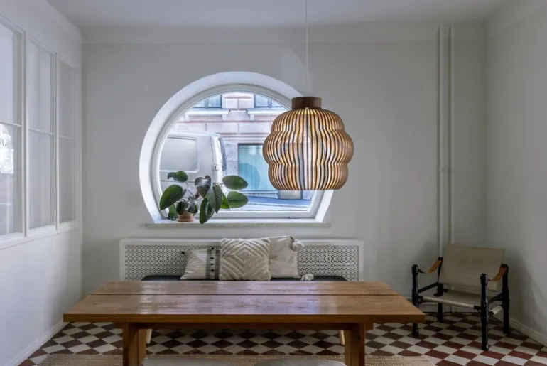 Secto Design Kumulo 5200 pendant, walnut