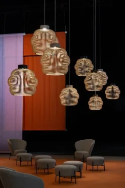 Secto Design Kumulo 5200 pendant, walnut