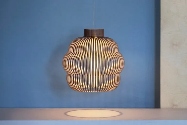 Secto Design Kumulo 5200 pendant, walnut