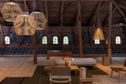 Secto Design Kumulo 5200 pendant, natural birch