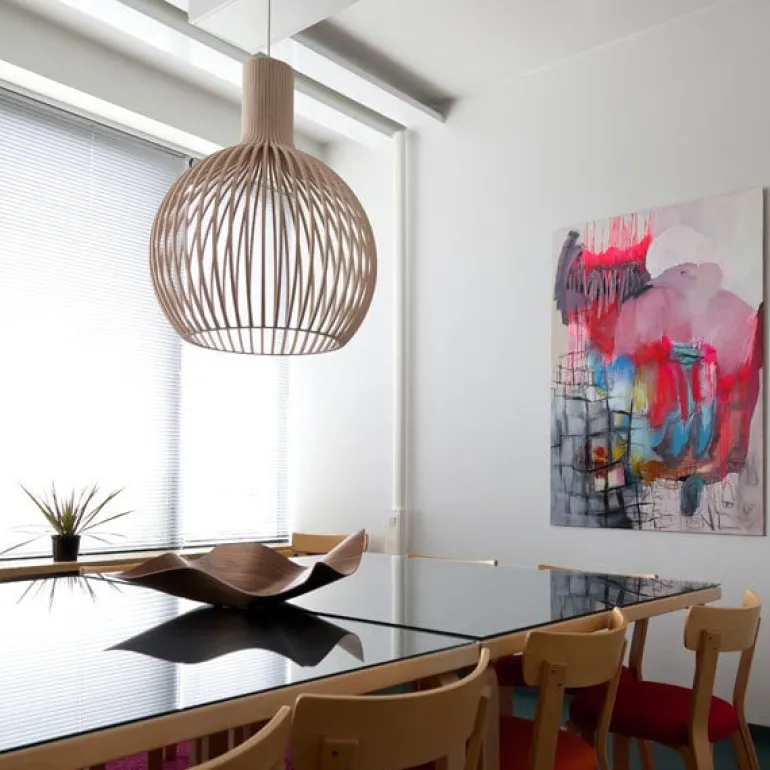 Secto Design Octo 4240 pendant, walnut