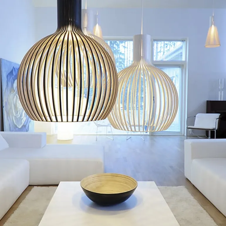 Secto Design Octo 4240 pendant, walnut