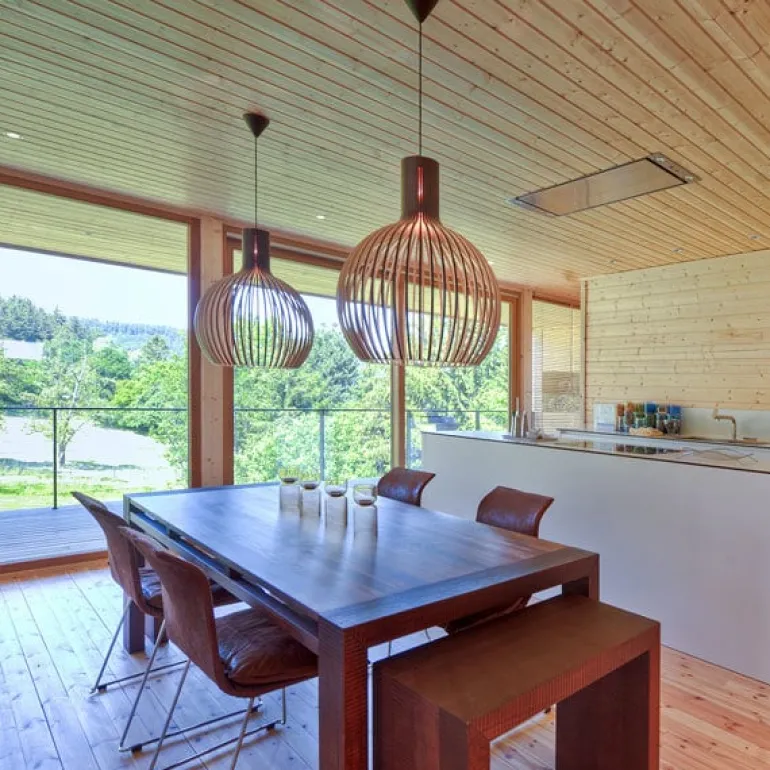 Secto Design Octo 4240 pendant, walnut