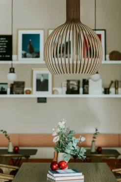 Secto Design Octo 4240 pendant, walnut