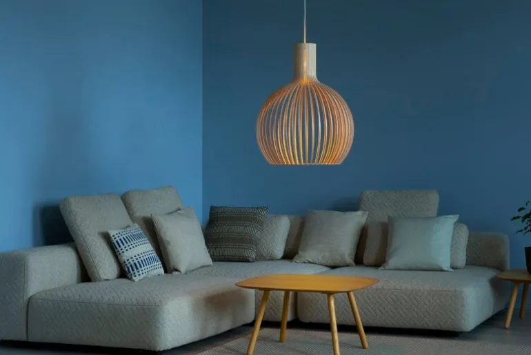 Secto Design Octo 4240 pendant, white