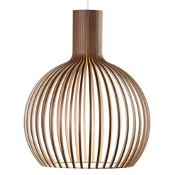 Secto Design Octo Small 4241 pendant, walnut