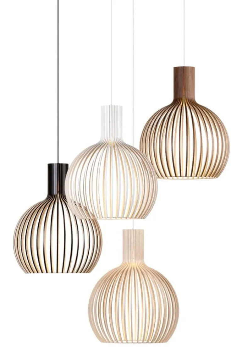 Secto Design Octo Small 4241 pendant, walnut