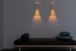 Secto Design Secto 4231 wall lamp 45 cm, direct wall mount, white