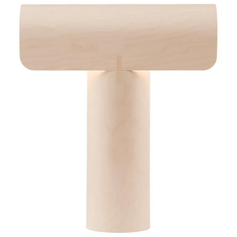 Secto Design Teelo 8020 table lamp, natural birch