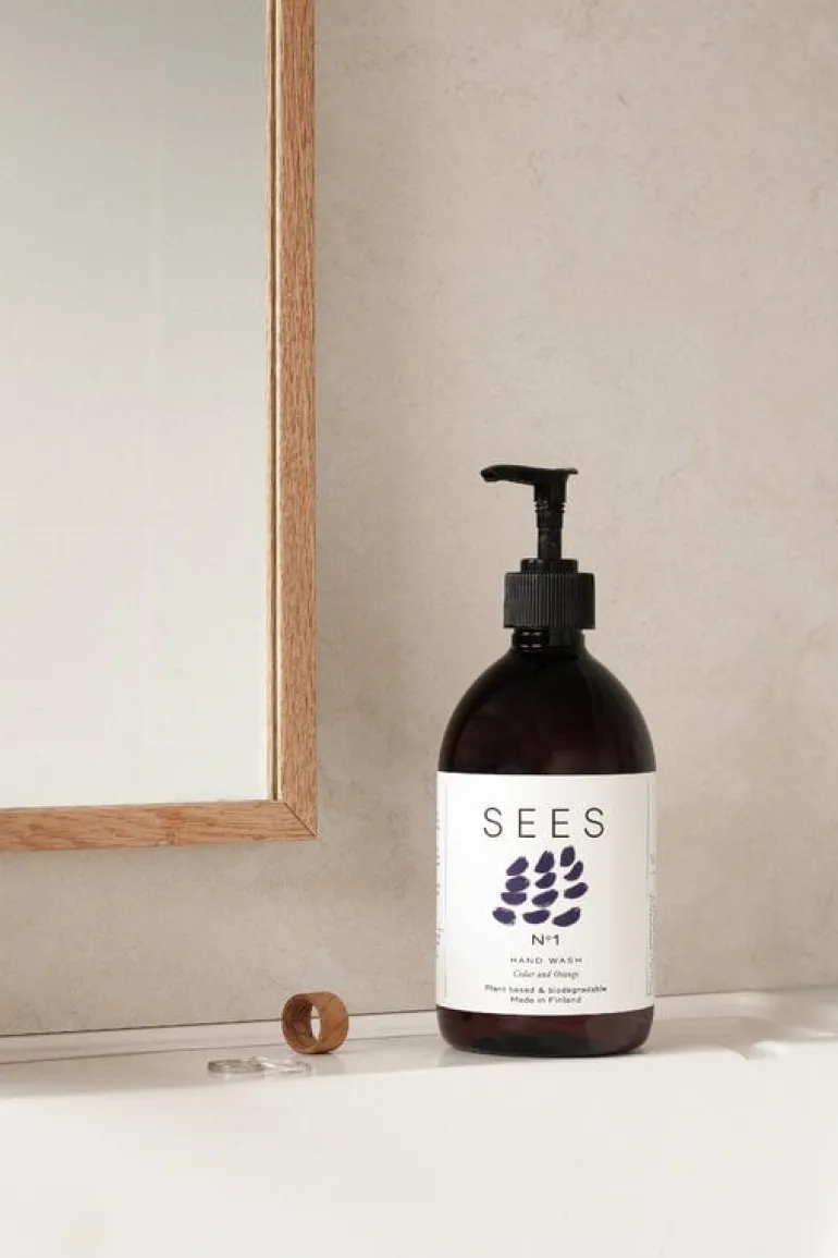 SEES Company Hand wash and hand & body lotion kit, cedar - lavender - orange