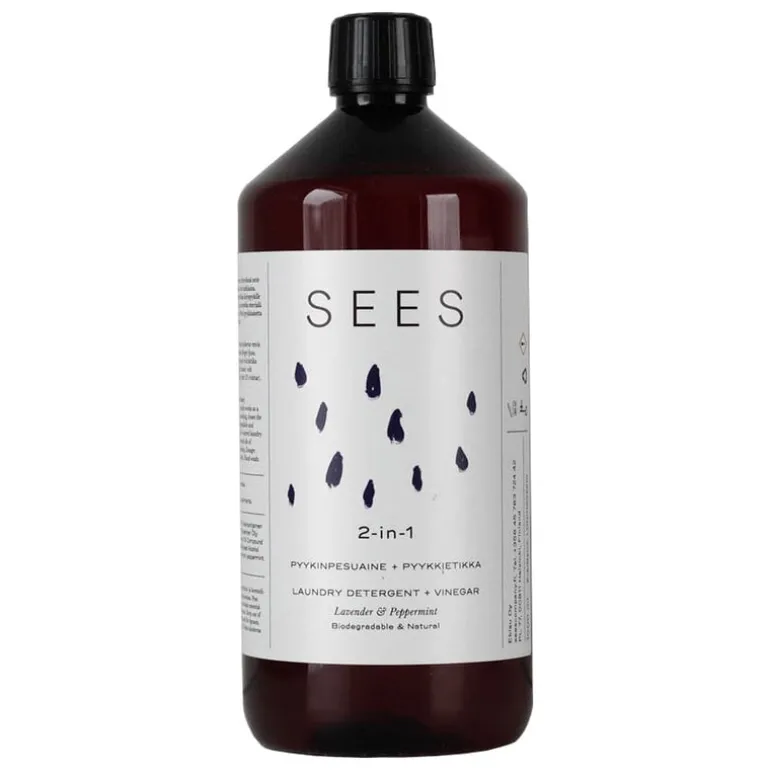 SEES Company 2-in-1 laundry detergent with vinegar, lavender - peppermint